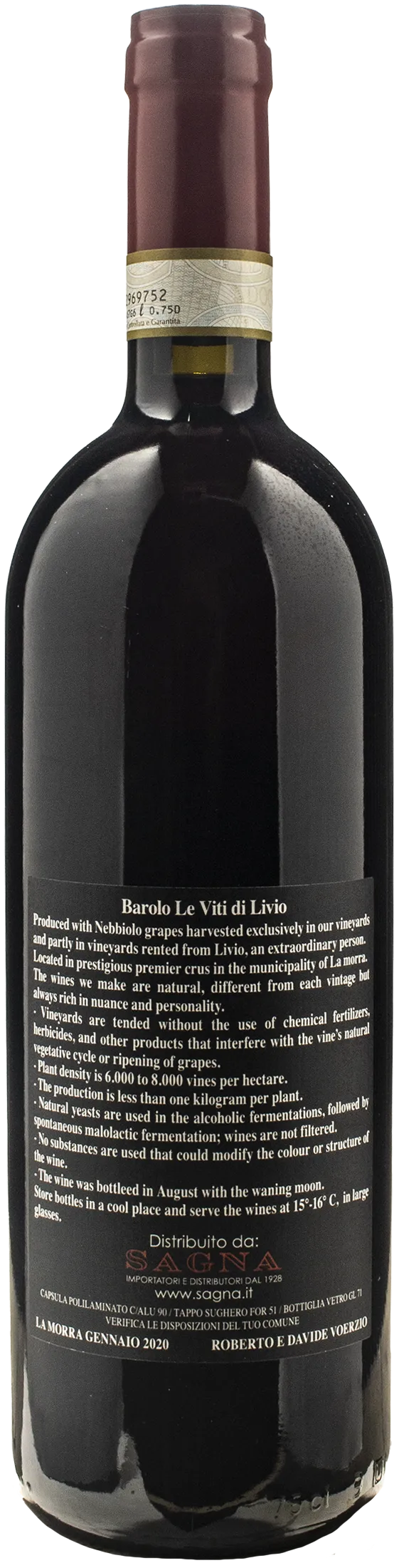 Voerzio Barolo Le Viti di Livio 2022