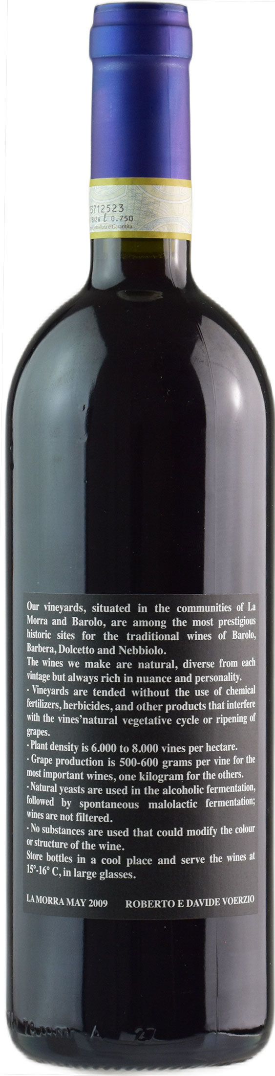 Voerzio Barolo Rocche dell'Annunziata 2018