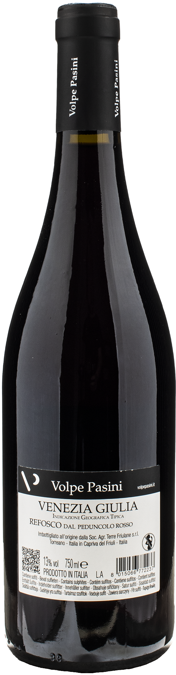 Volpe Pasini Refosco Peduncolo Rosso 2022