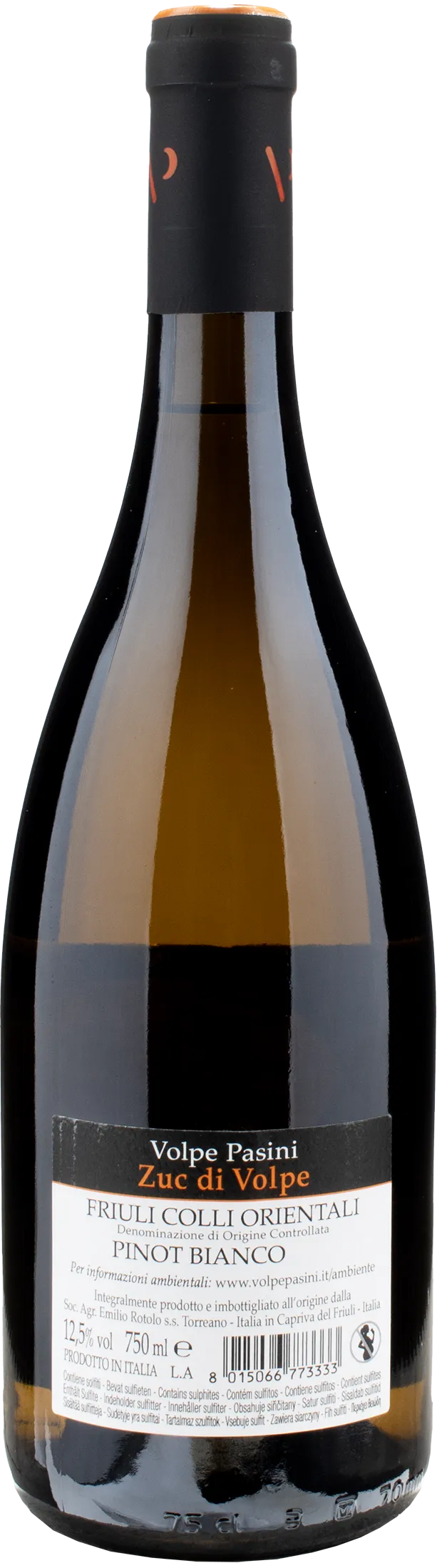 Volpe Pasini Zuc di Volpe Pinot Bianco 2021