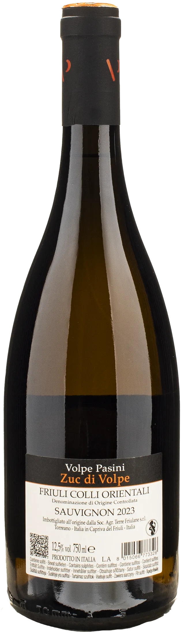 Volpe Pasini Zuc di Volpe Sauvignon 2023