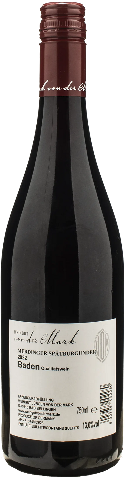 Von der Mark Spatburgunder Merdinger 2022