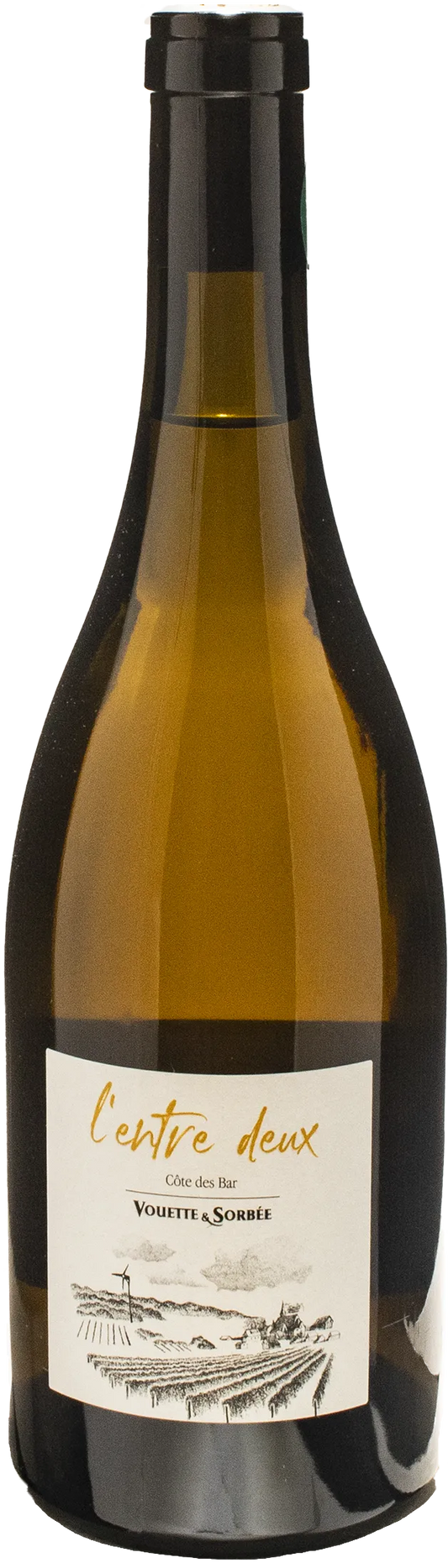 Vouette et Sorbee Coteaux Champenois Blanc L'entre Deux 2020