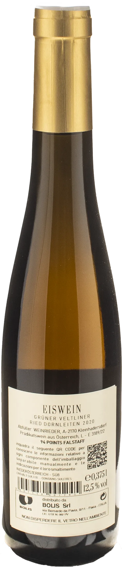Weinrieder Eiswein Gruner Veltliner 0.375L 2020