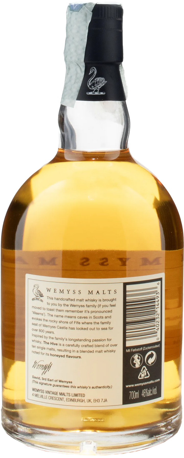 Wemyss Malts Whisky The Hive 0.7L