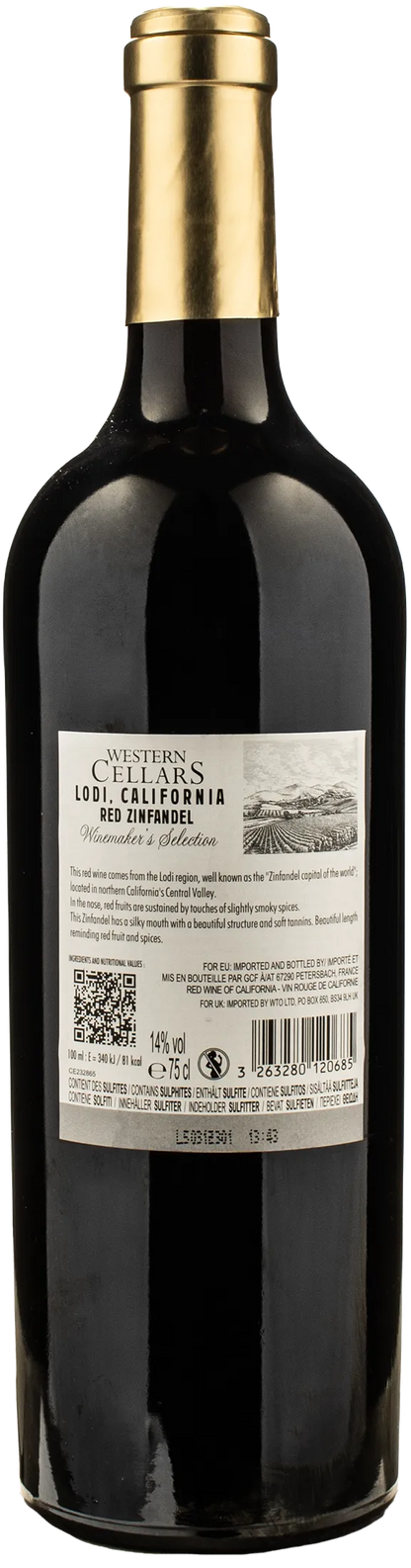 Western Cellars California Zinfandel 2023