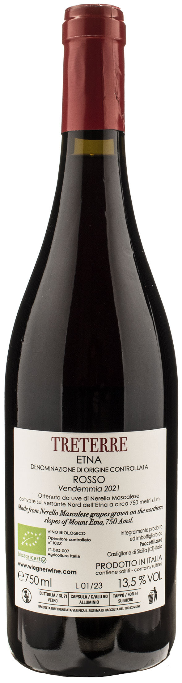 Wiegner Etna Rosso Treterre 2021