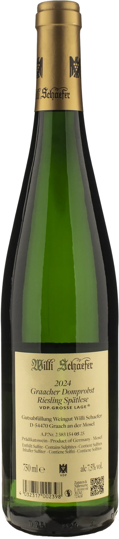 Willi Schaefer Graacher Domprobst Riesling Spatlese 2024