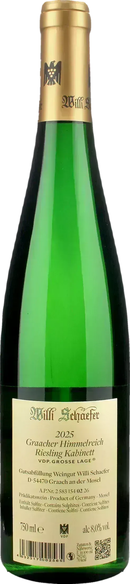 Willi Schaefer Graacher Himmelreich Riesling Kabinett 2025