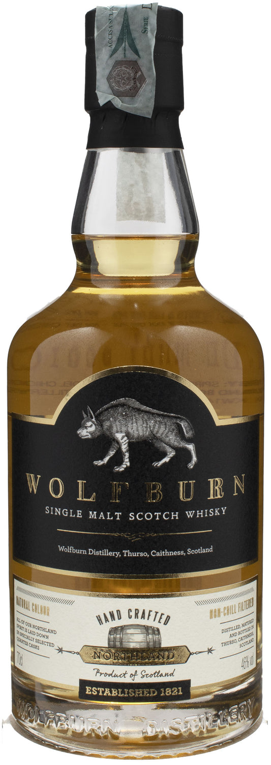 Wolfburn Single Malt Scotch Whisky Northland Hand Crafted 0.7L