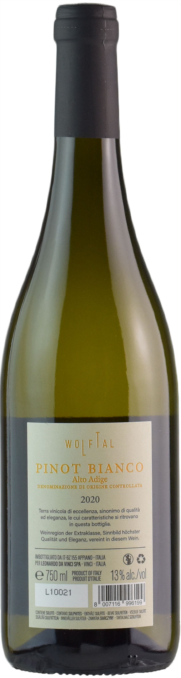 Wolftal Alto Adige Pinot Bianco 2020