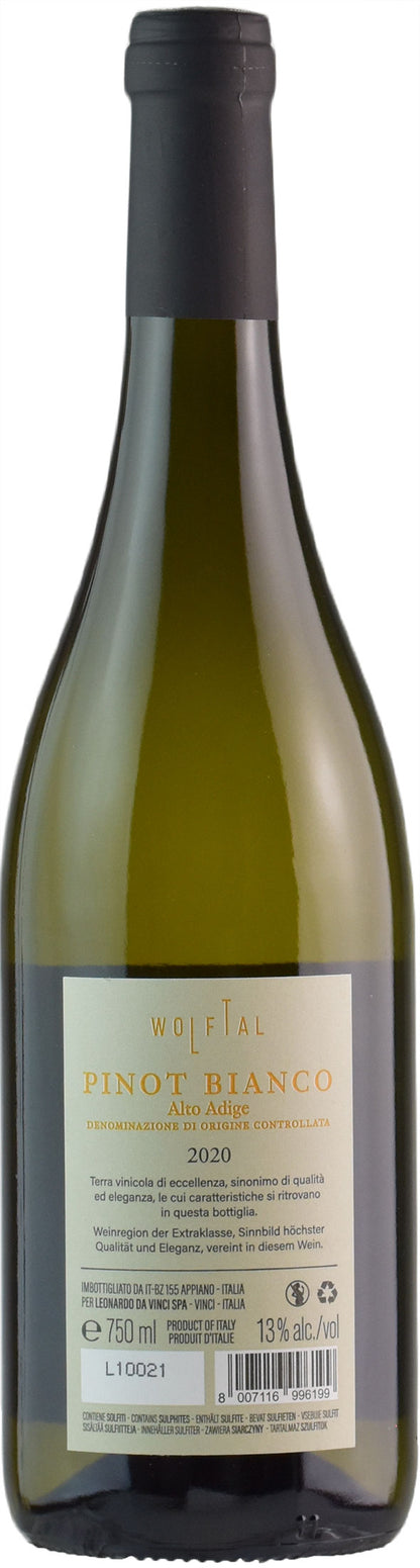 Wolftal Alto Adige Pinot Bianco 2020