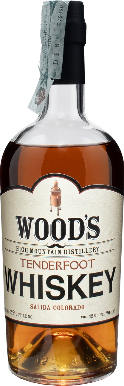 Wood's Tenderfoot Whiskey