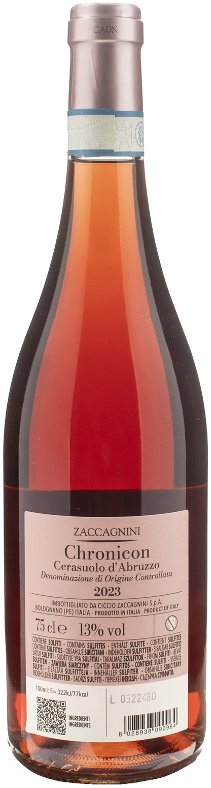 Zaccagnini Cerasuolo Chronicon 2023
