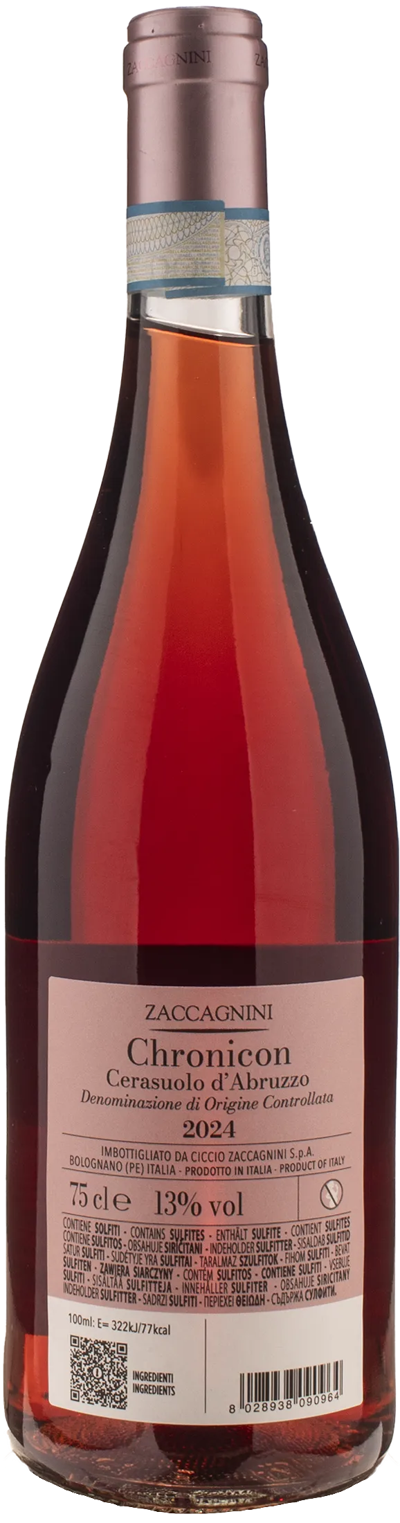 Zaccagnini Cerasuolo Chronicon 2024