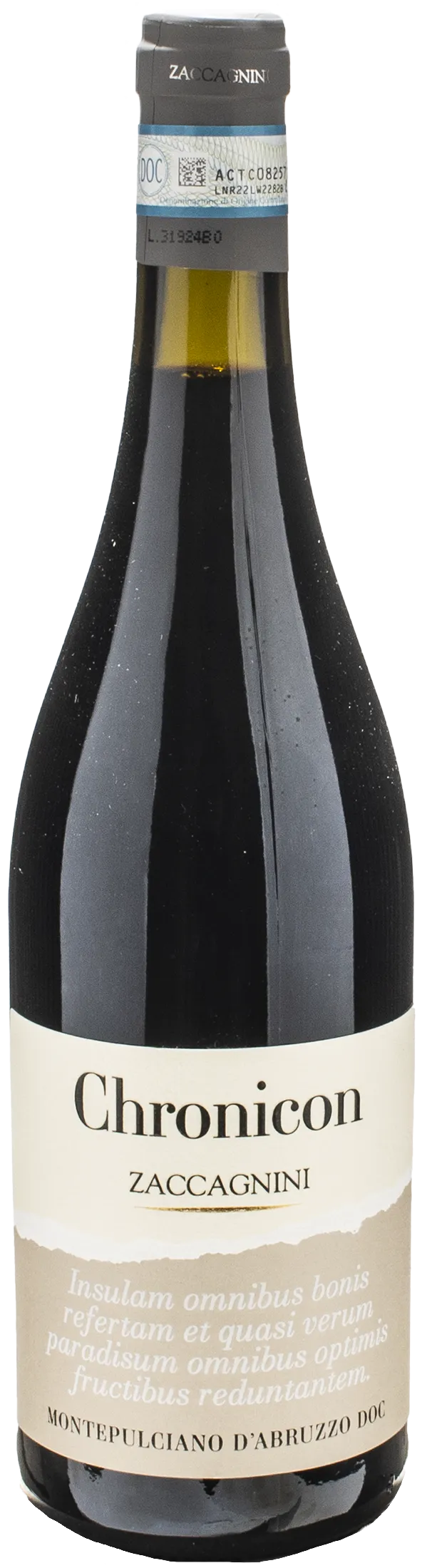 Zaccagnini Montepulciano d'Abruzzo Chronicon 2021