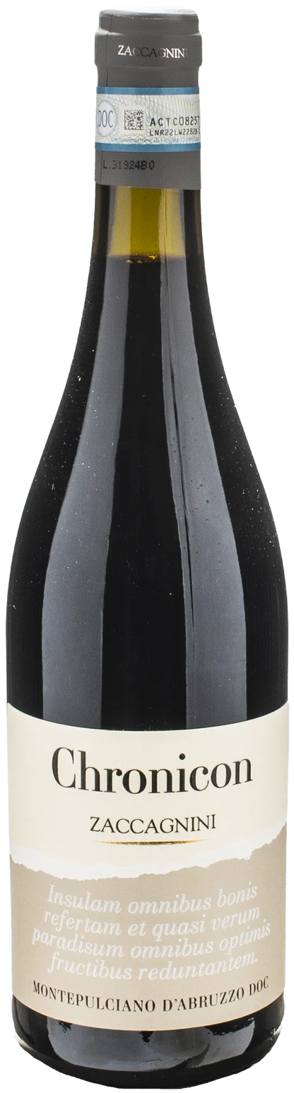 Zaccagnini Montepulciano d'Abruzzo Chronicon 2021