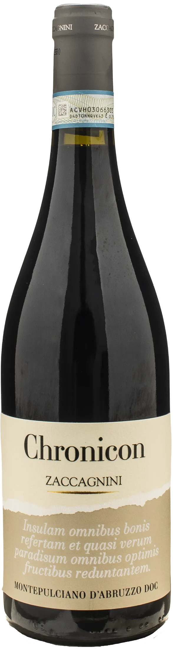 Zaccagnini Montepulciano d'Abruzzo Chronicon 2022