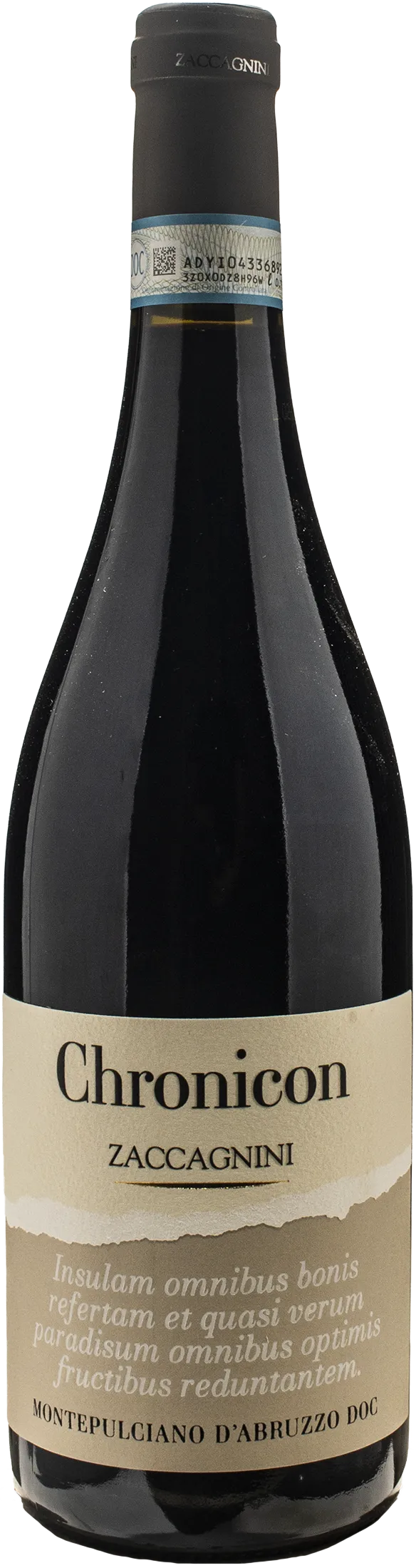 Zaccagnini Montepulciano d'Abruzzo Chronicon 2023