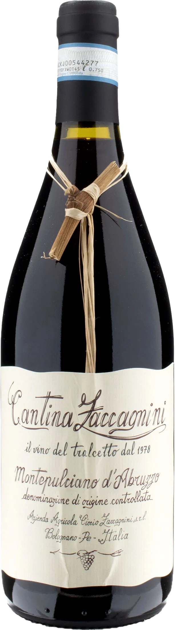Zaccagnini Montepulciano d'Abruzzo Tralcetto 2022