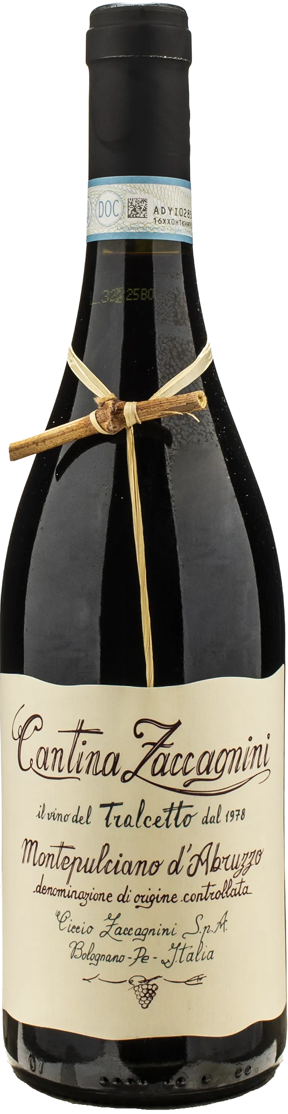 Zaccagnini Montepulciano d'Abruzzo Tralcetto 2023