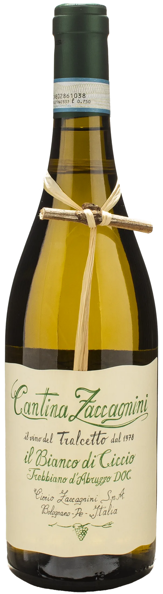 Zaccagnini Trebbiano d'Abruzzo Bianco di Ciccio Tralcetto 2024
