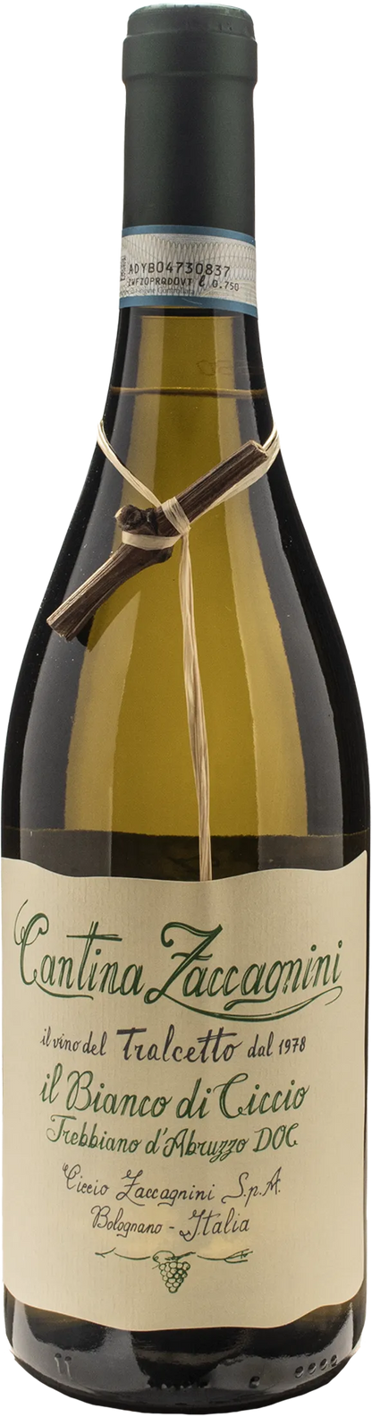 Zaccagnini Trebbiano d'Abruzzo Bianco di Ciccio Tralcetto 2025