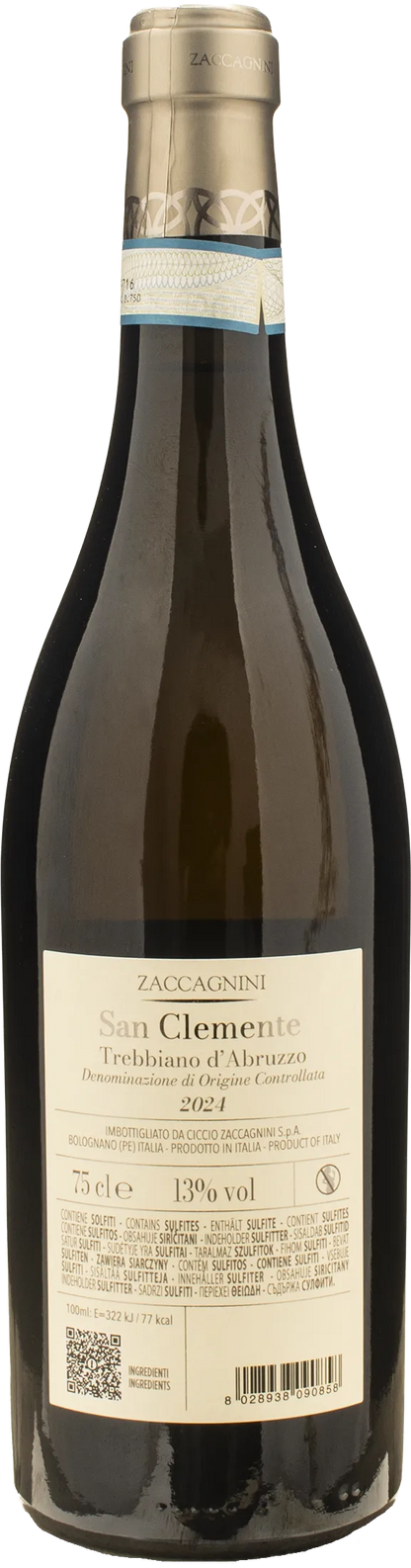 Zaccagnini Trebbiano d'Abruzzo San Clemente 2024