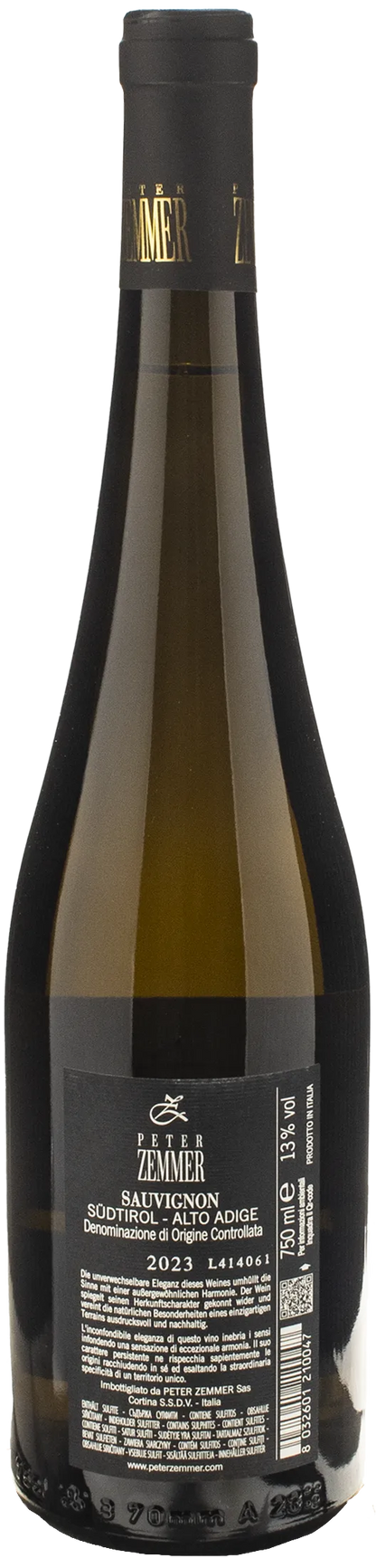 Zemmer Sauvignon Blanc 2023