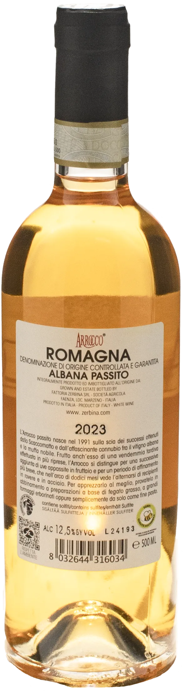 Zerbina Albana Passito Arrocco 0.5L 2023