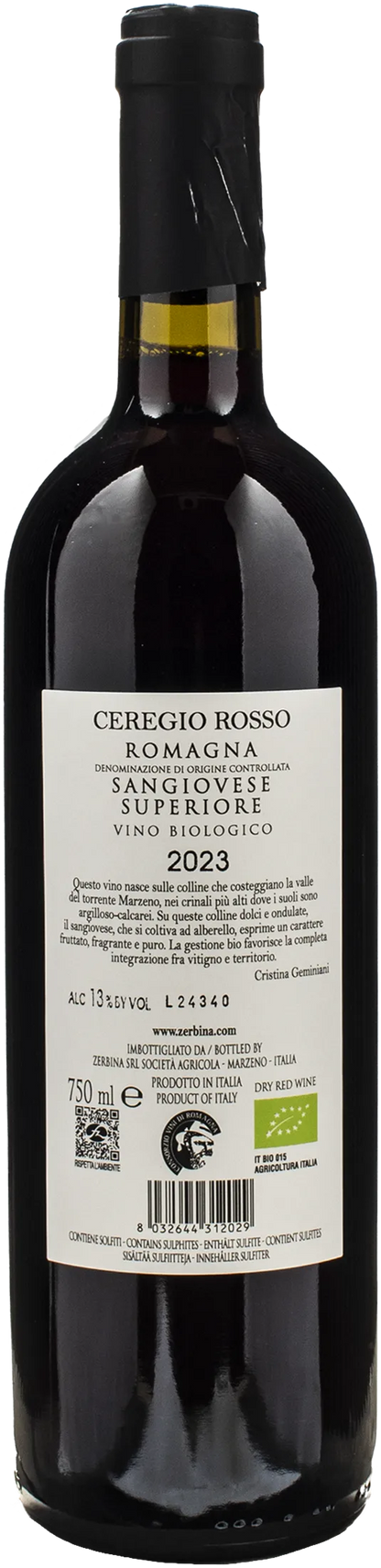 Zerbina Sangiovese Superiore di Romagna Ceregio 2023