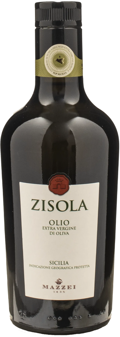 Zisola Sicilian Huile d'olive extra vierge 0.5L 2025