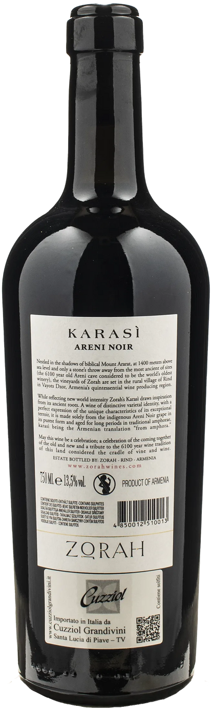 Zorah Karasi Areni Noir 2022