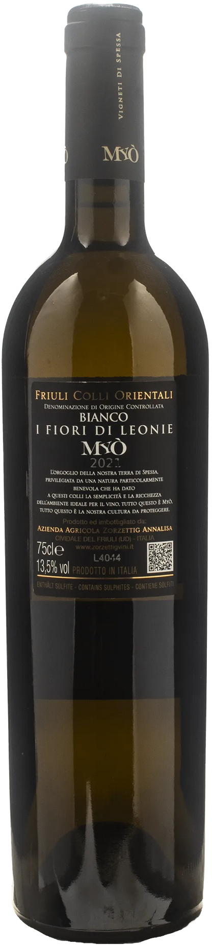 Zorzettig Myo Friuli Colli Orientali Bianco I Fiori di Leonie 2021