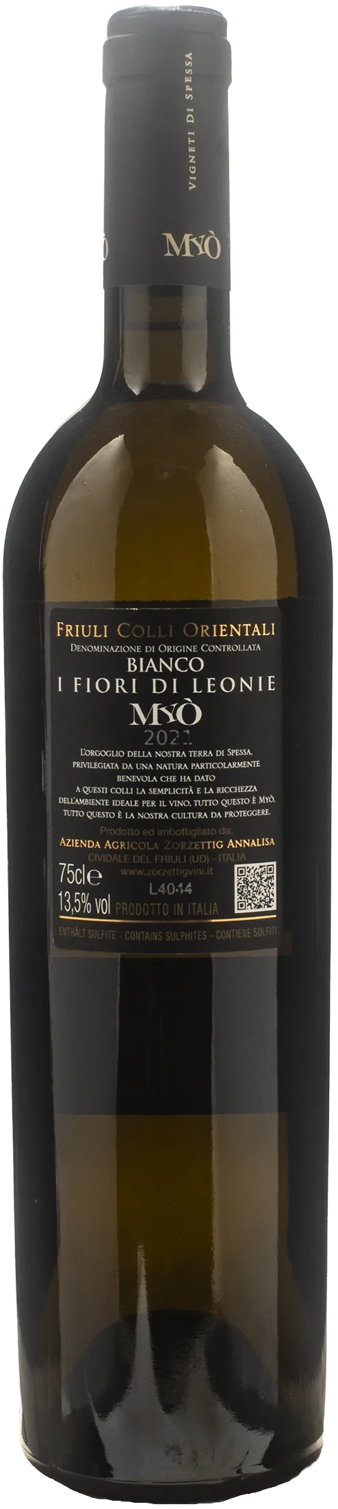 Zorzettig Myo Friuli Colli Orientali Bianco I Fiori di Leonie 2021