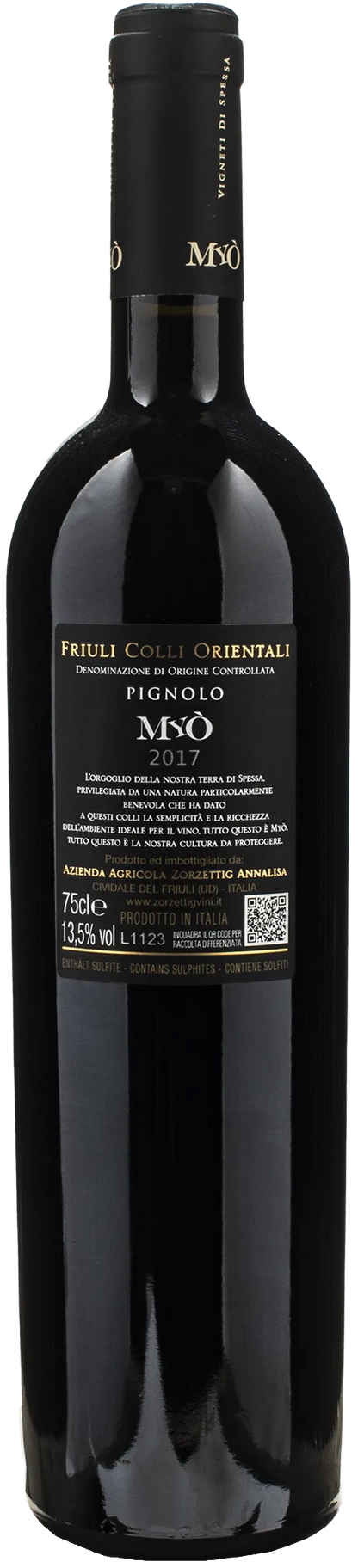 Zorzettig Myo Pignolo 2017