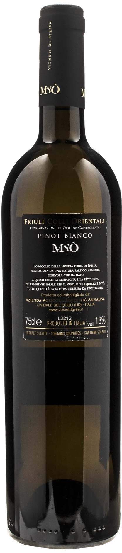 Zorzettig Myò Pinot Bianco 2021