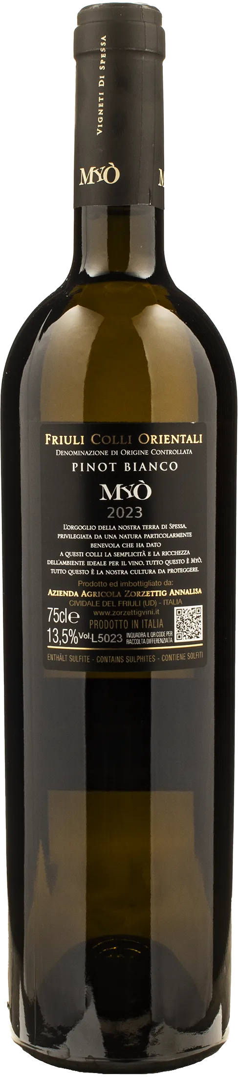 Zorzettig Myo Pinot Bianco 2023