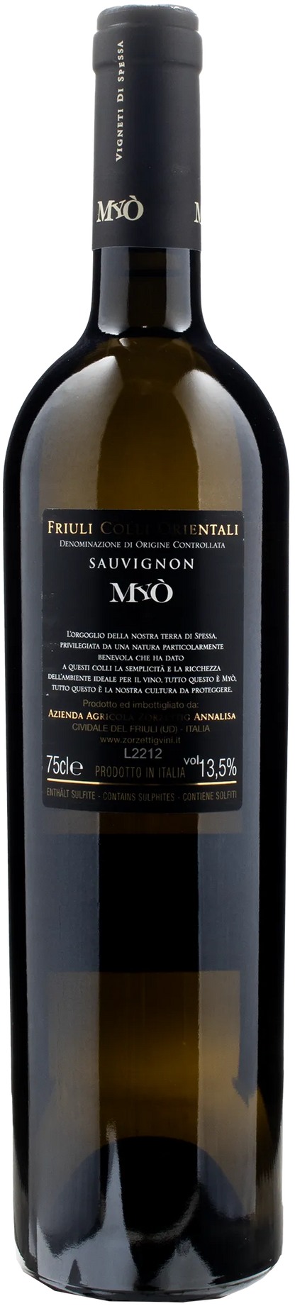 Zorzettig Myo Sauvignon 2021