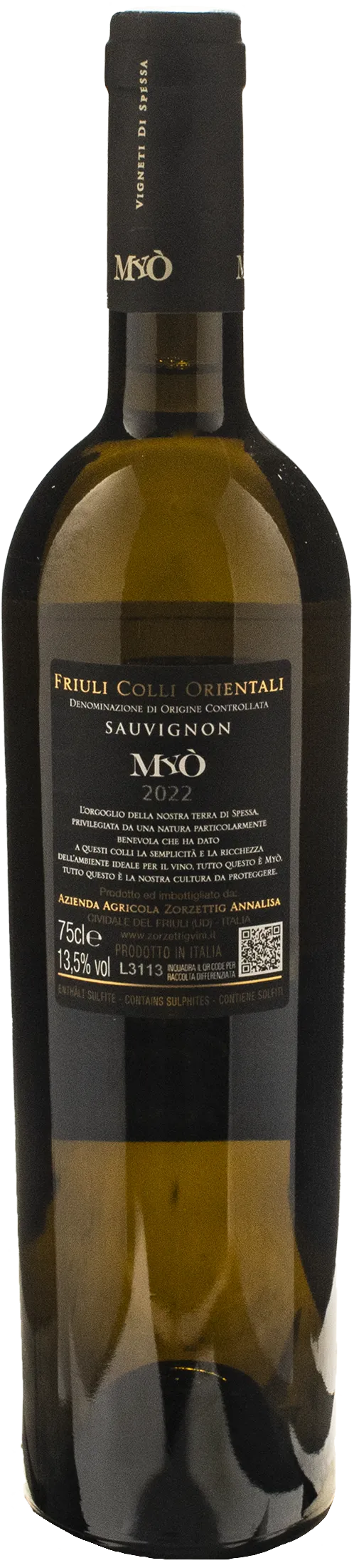Zorzettig Myo Sauvignon 2022