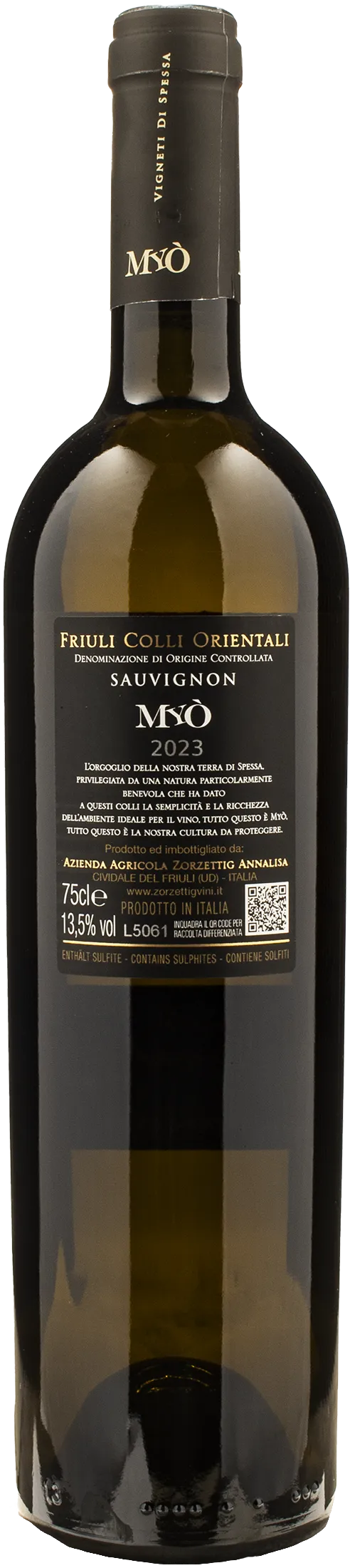 Zorzettig Myo Sauvignon 2023