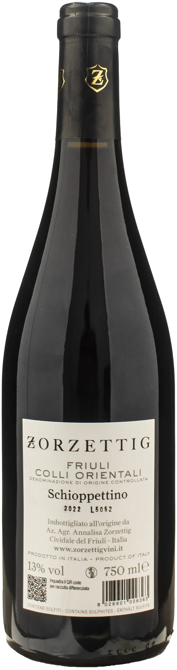 Zorzettig Schioppettino 2022