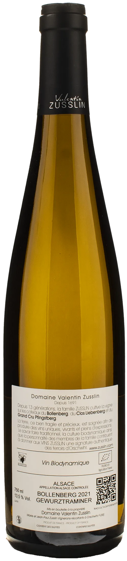 Zusslin Alsace Gewurztraminer Bollenberg 2021