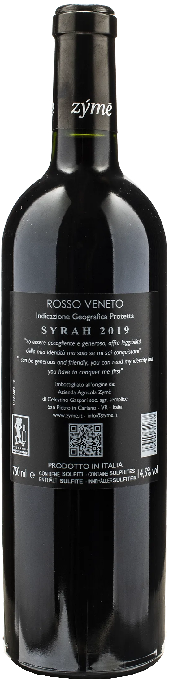 Zyme Syrah 2019