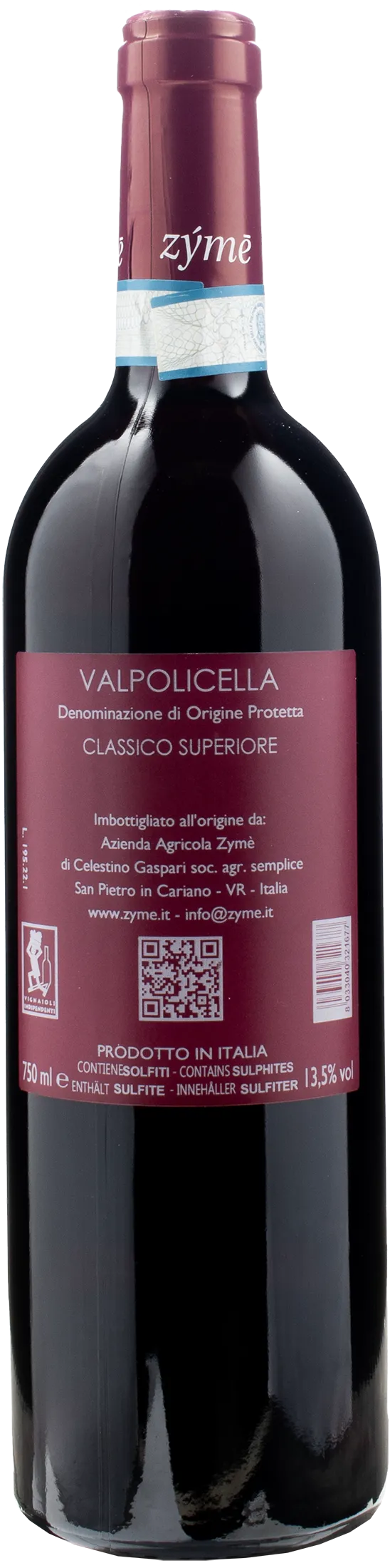 Zyme Valpolicella Classico Superiore 2019